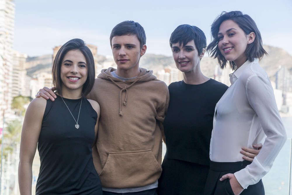 Presentación de la serie de TVE «Fugitiva» en Benidorm con Paz Vega