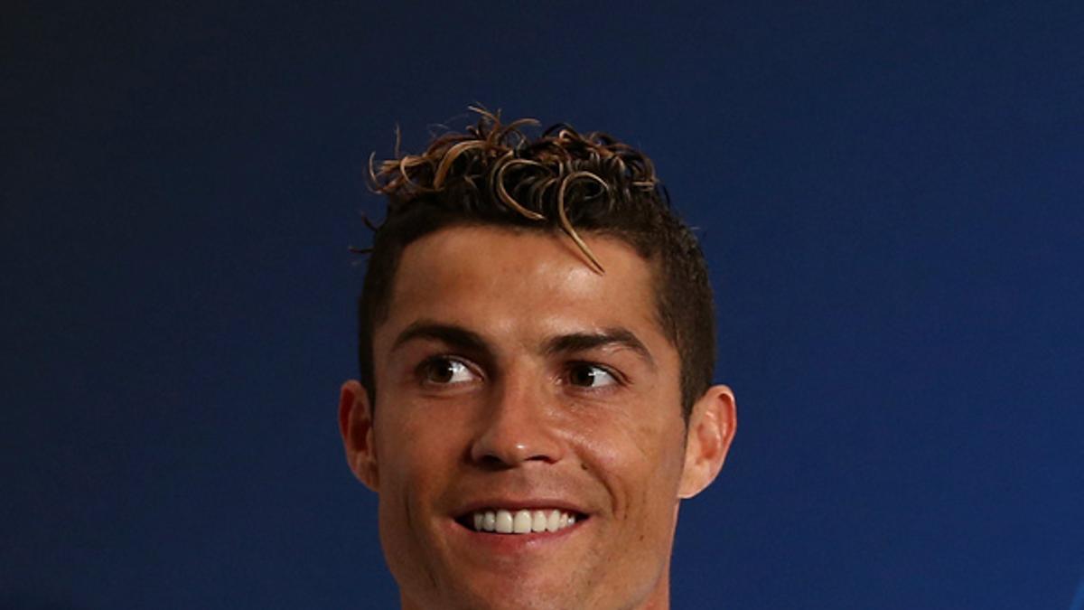 Cristiano Ronaldo en la final de la Champions, antes del cambio de look