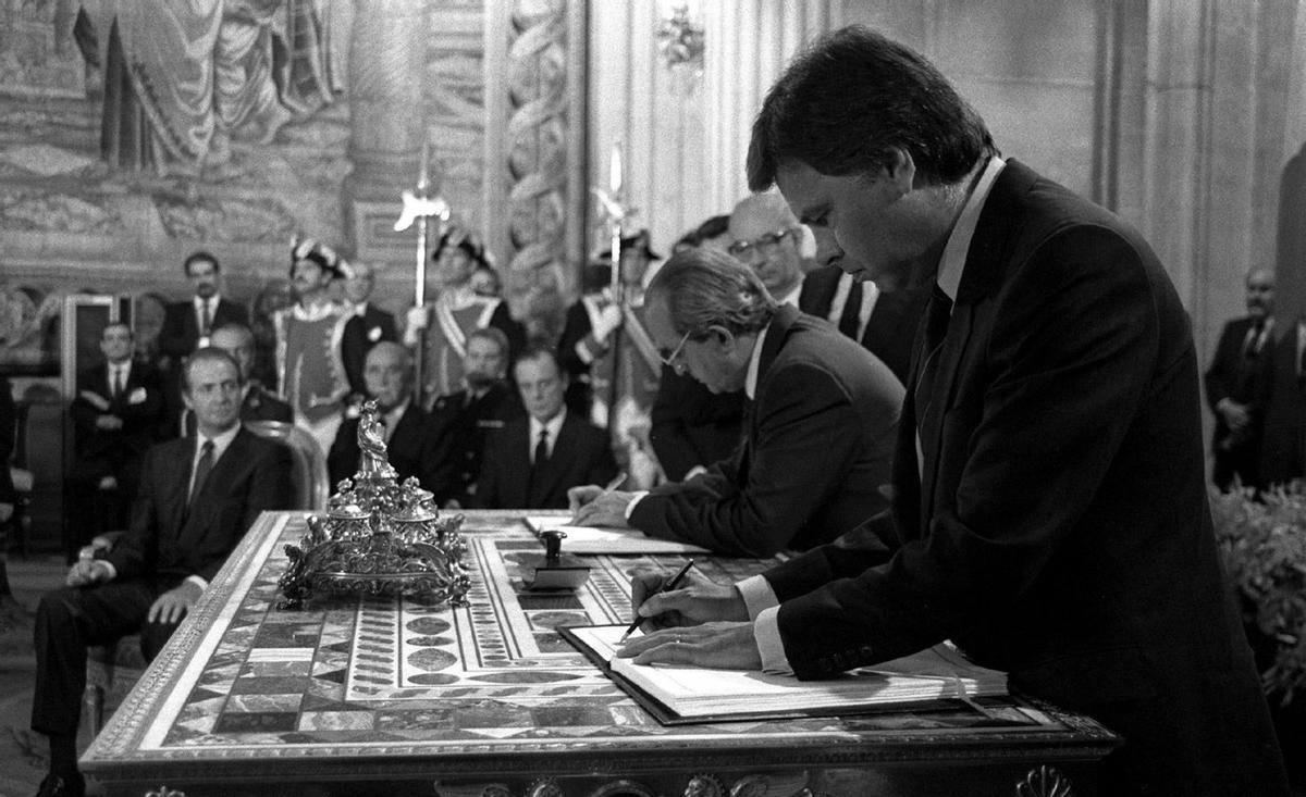 Espanya fa 40 anys a la UE amb tensions malgrat el seu europeisme