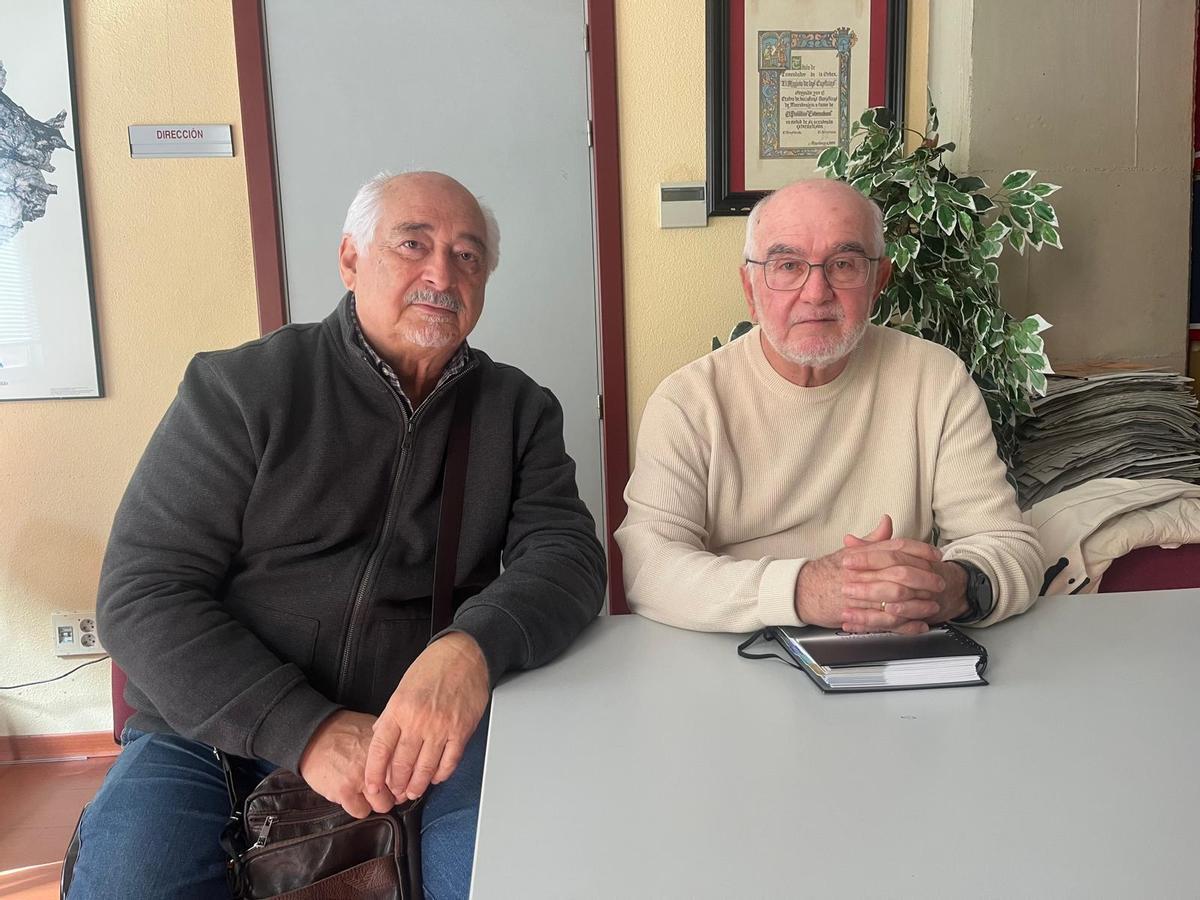 Francisco Moreno y Federico Gómez, de la plataforma para el regreso de Cirugía Vascular.