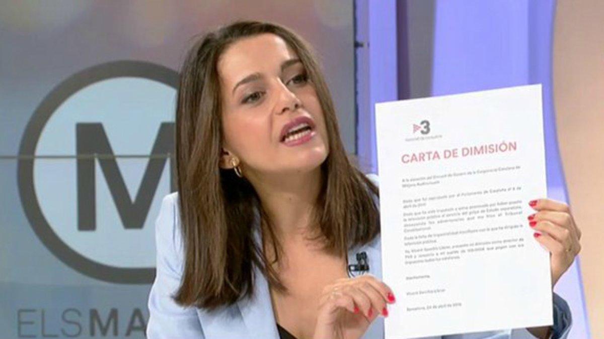 Arrimadas se enzarza con Lídia Heredia en TV-3