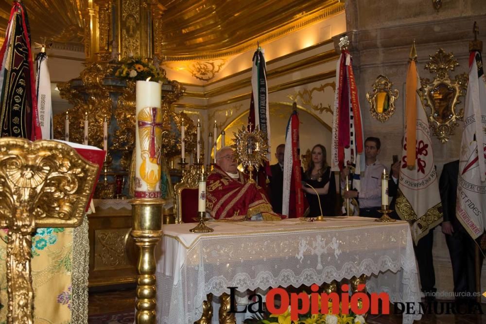 Misa bendición de banderas del bando Cristiano