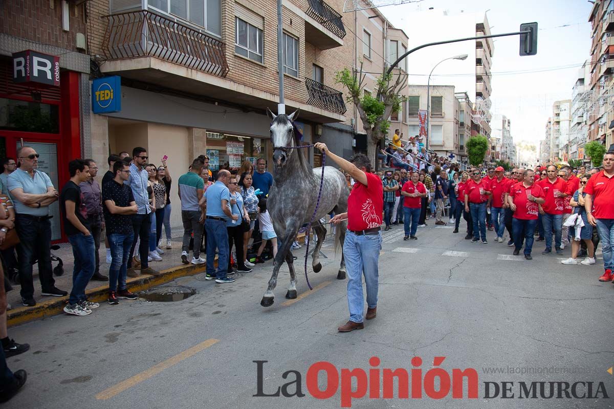 Pasacalles caballos del vino al hoyo