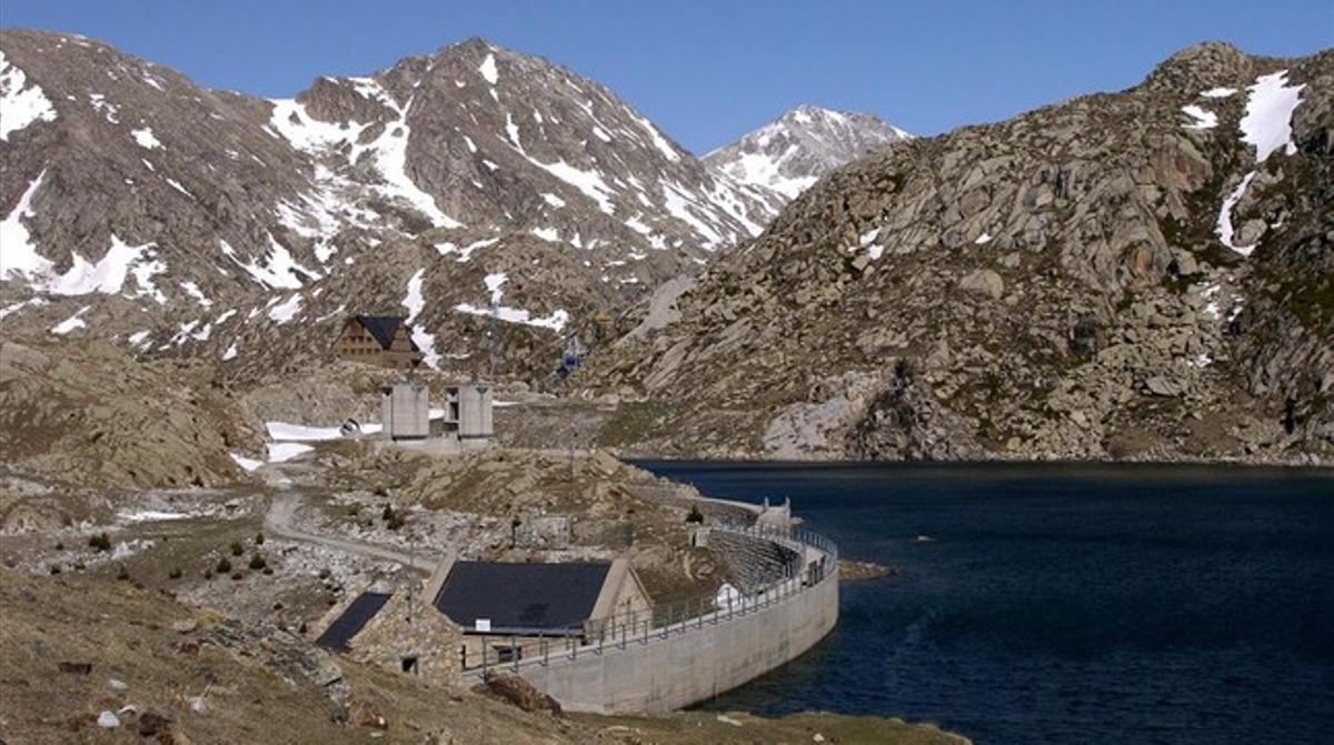 L’Estany Gento, a la vall Fosca. L’Estany Gento, a la vall Fosca.