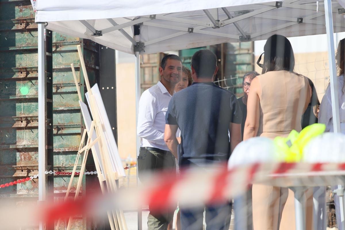 Galería: visita a las obras de la nueva escoleta de Sant Rafel