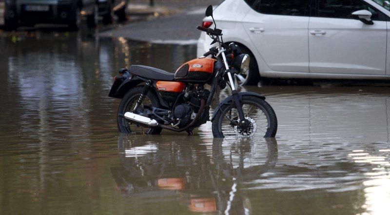 Fuerte tormenta en Zaragoza