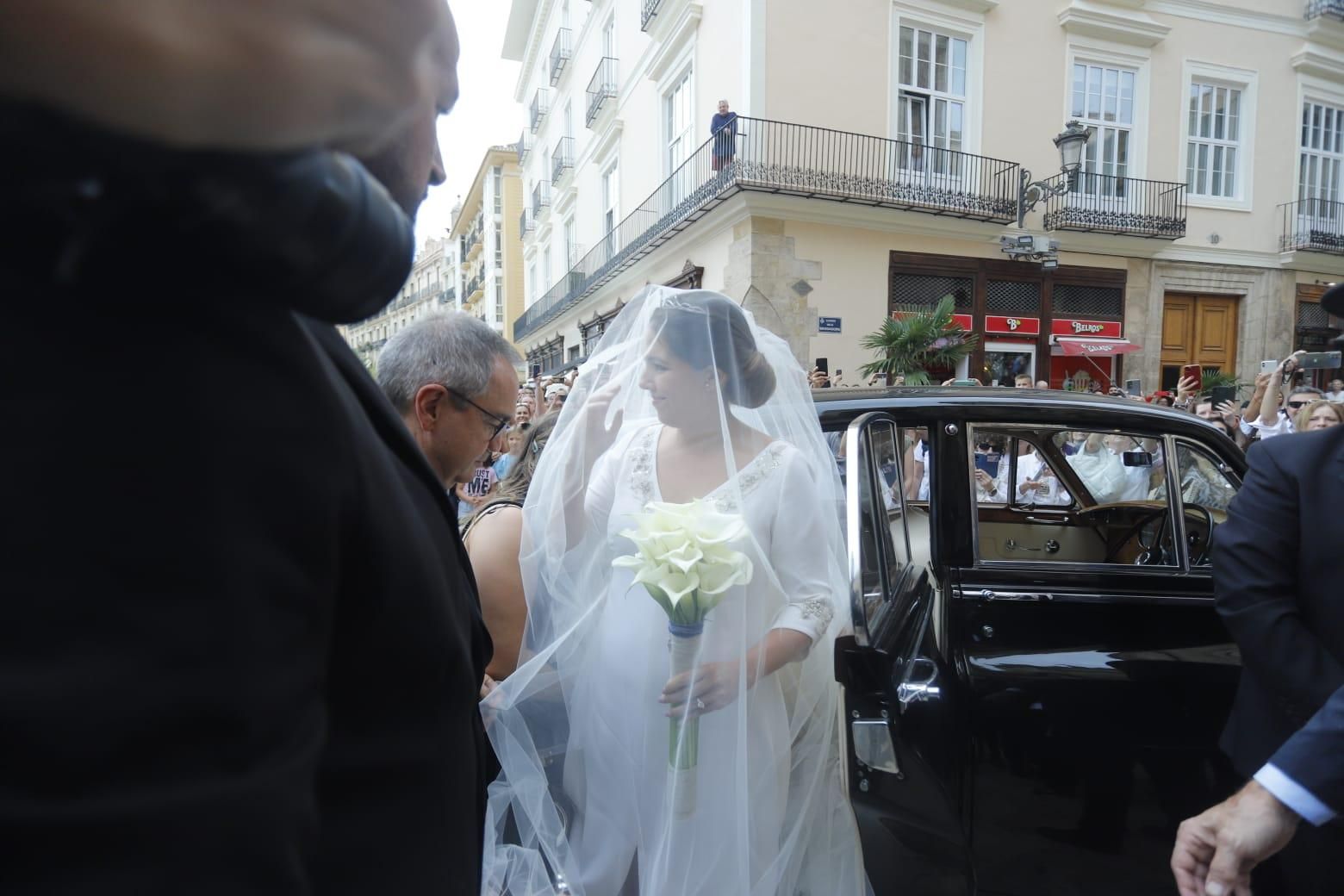Así ha sido la llegada de los invitados a la boda real en València
