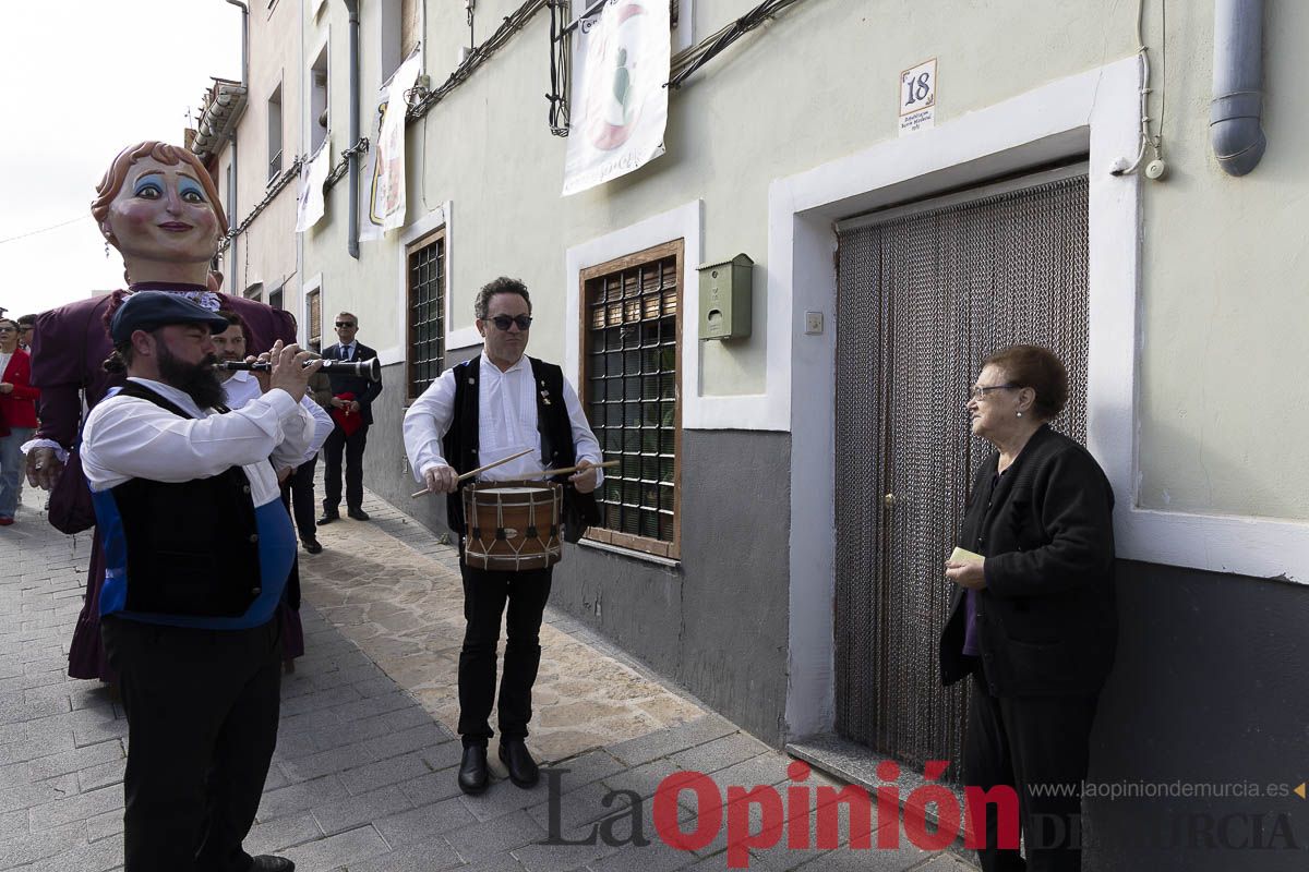 Corporación, Cofradía y Bandos realizan la 'Pedimenta' en Caravaca