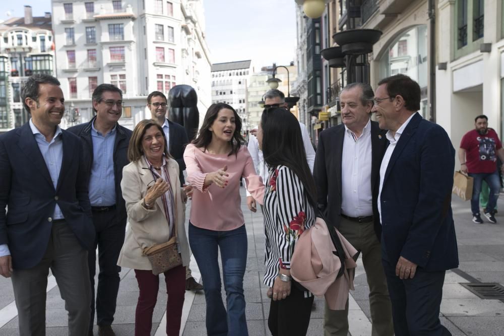 Inés Arrimadas, Ciudadanos, en Oviedo