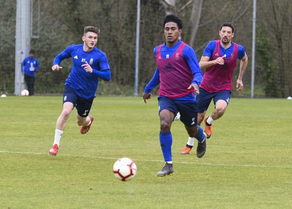 Entrenamiento del Real Oviedo