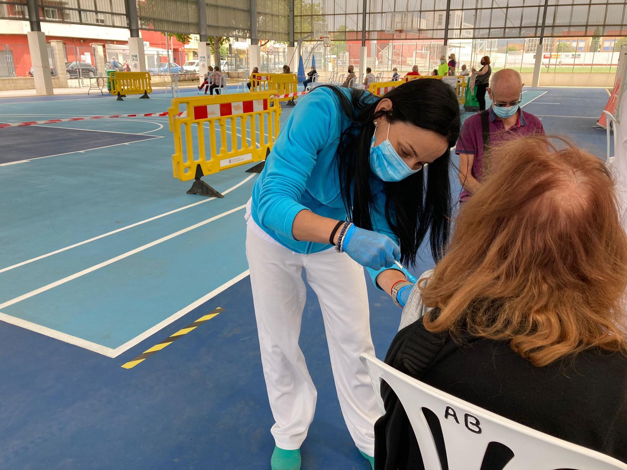 Los seis puntos de vacunación de la Safor ya están en marcha