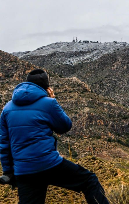 Los copos de nieve llegan al Baix Vinalopó