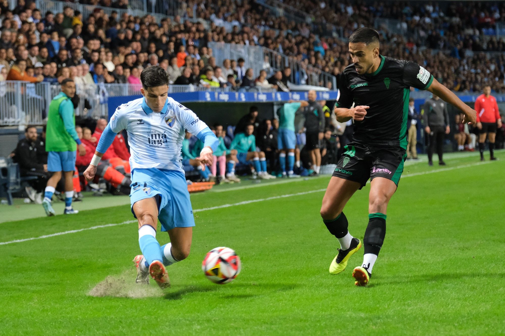 Primera RFEF | Málaga CF - Córdoba CF, en imágenes