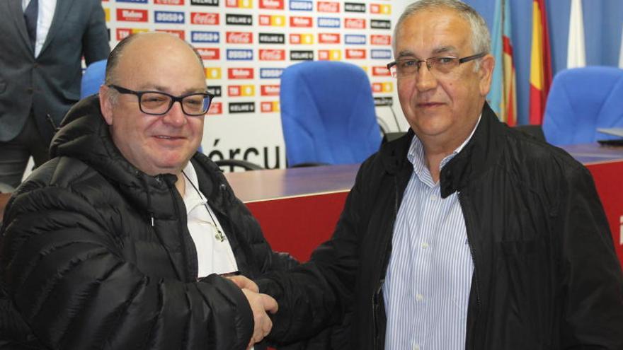 Ramírez y Quique Hernández, dirigentes del Hércules