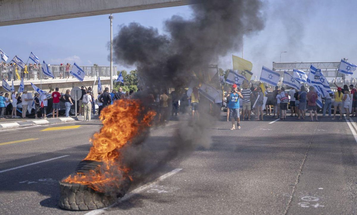 La vaga general no aconsegueix paralitzar Israel pel veto dels jutges La vaga general no aconsegueix paralitzar Israel pel veto dels jutges