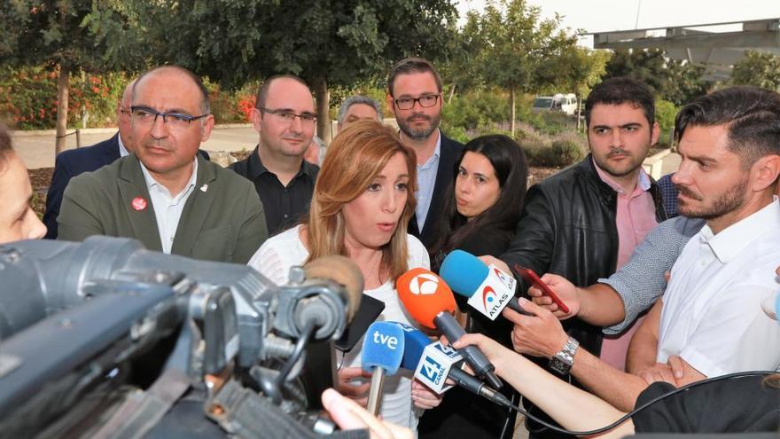 Susana Díaz, en Palma