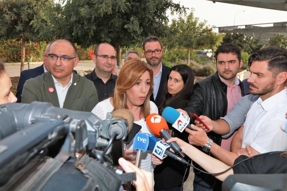 Susana Díaz, en Palma