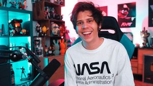 RUBEN DOBLAS GUNDERSEN, NAS CONOCIDO COMO EL RUBIUS, YOUTUBER Y STREAMER CON DOBLE NACIONALIDAD ESPAÑOLA Y NORUEGA. EPP 50149916 GENTE EL RUBIUS INSTAGRAM