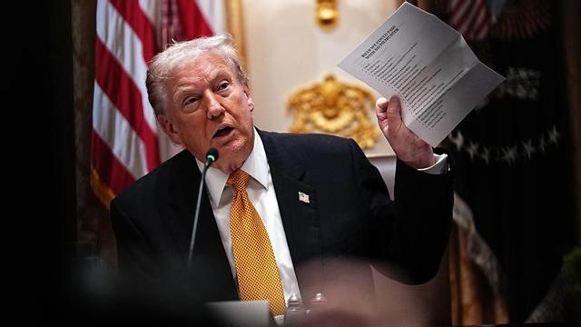 El presidente de Estados Unidos, Donald Trump