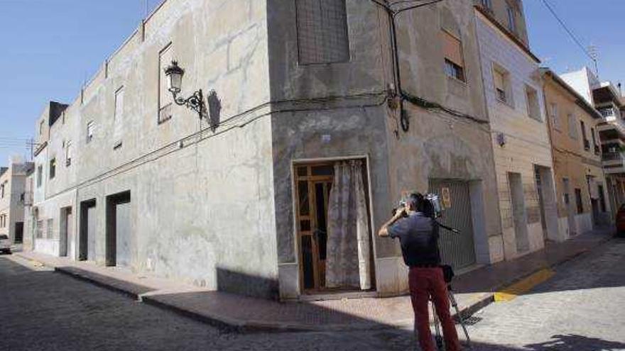 Vivienda donde se produjo el incendio.