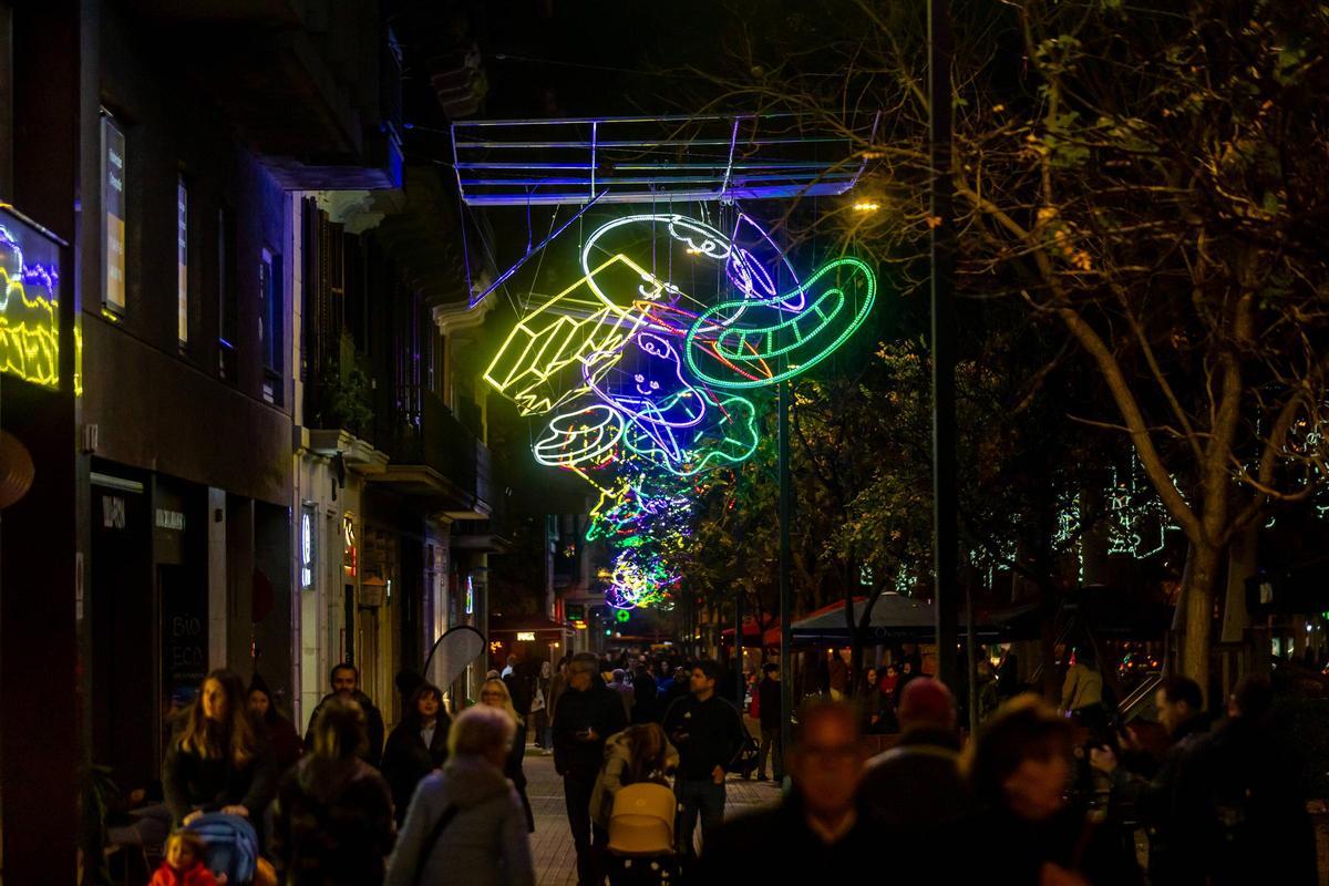 Barcelona se ilumina, por Navidad