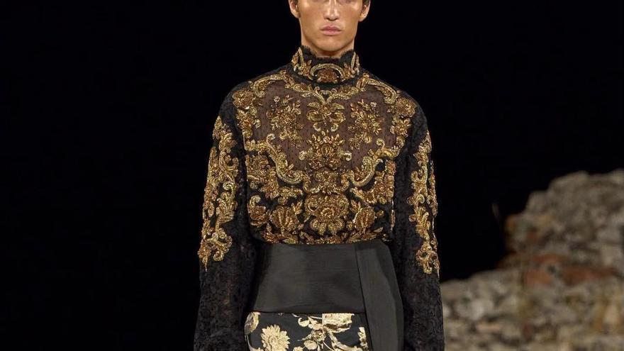 Lorenzo Teti, model mallorquí a Milà: «Anava al càsting de Dolce & Gabbana sense expectatives»