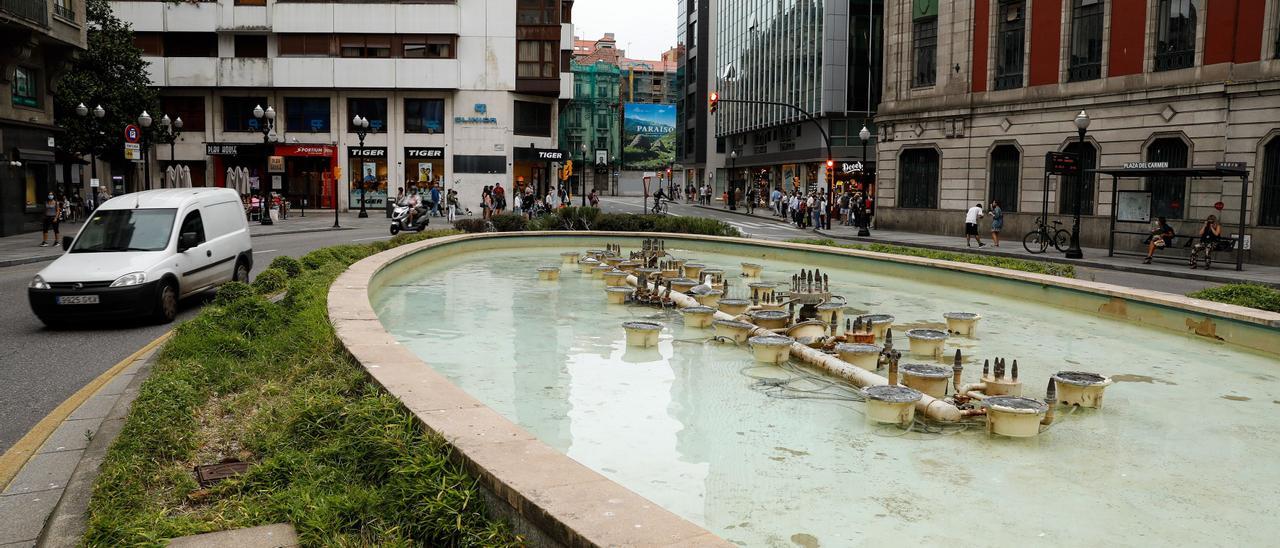 Fuente de la plaza del Carmen.