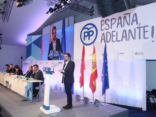 Presencia canaria en el Congreso Nacional del Partido Popular