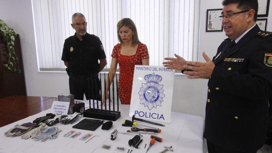 Detenidas cuatro personas acusadas de nueve robos en establecimientos de Zamora