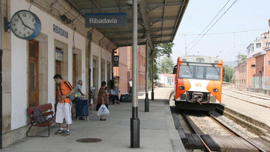 Estación de tren de Ribadavia // IÑAKI OSORIO