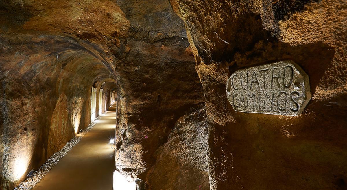 Las bodegas subterráneas del siglo XVII de De Alberto son dignas de una visita