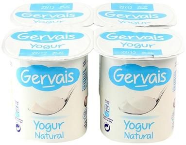 Gervais. Undécimo puesto del ranking. 62 puntos. Precios por envase: 0,55-0,63 €