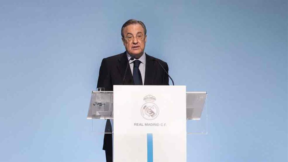 Florentino Pérez elogió la figura de Cristiano Ronaldo