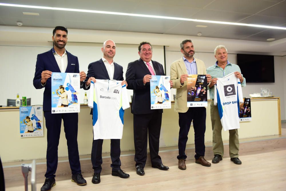 Presentacion del Padel 6º Open de Padel Barcelo ...