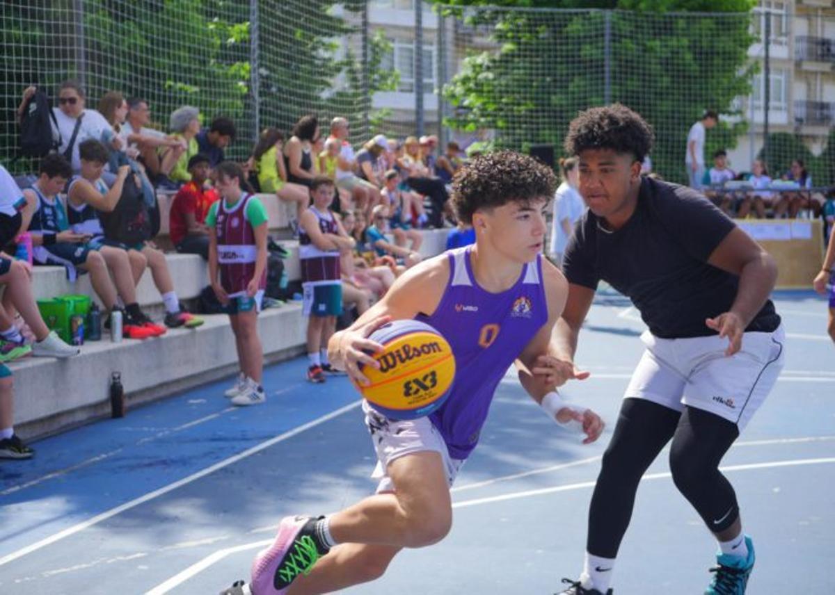 3x3 de Basket  en la Alameda. | TRES INSUAS