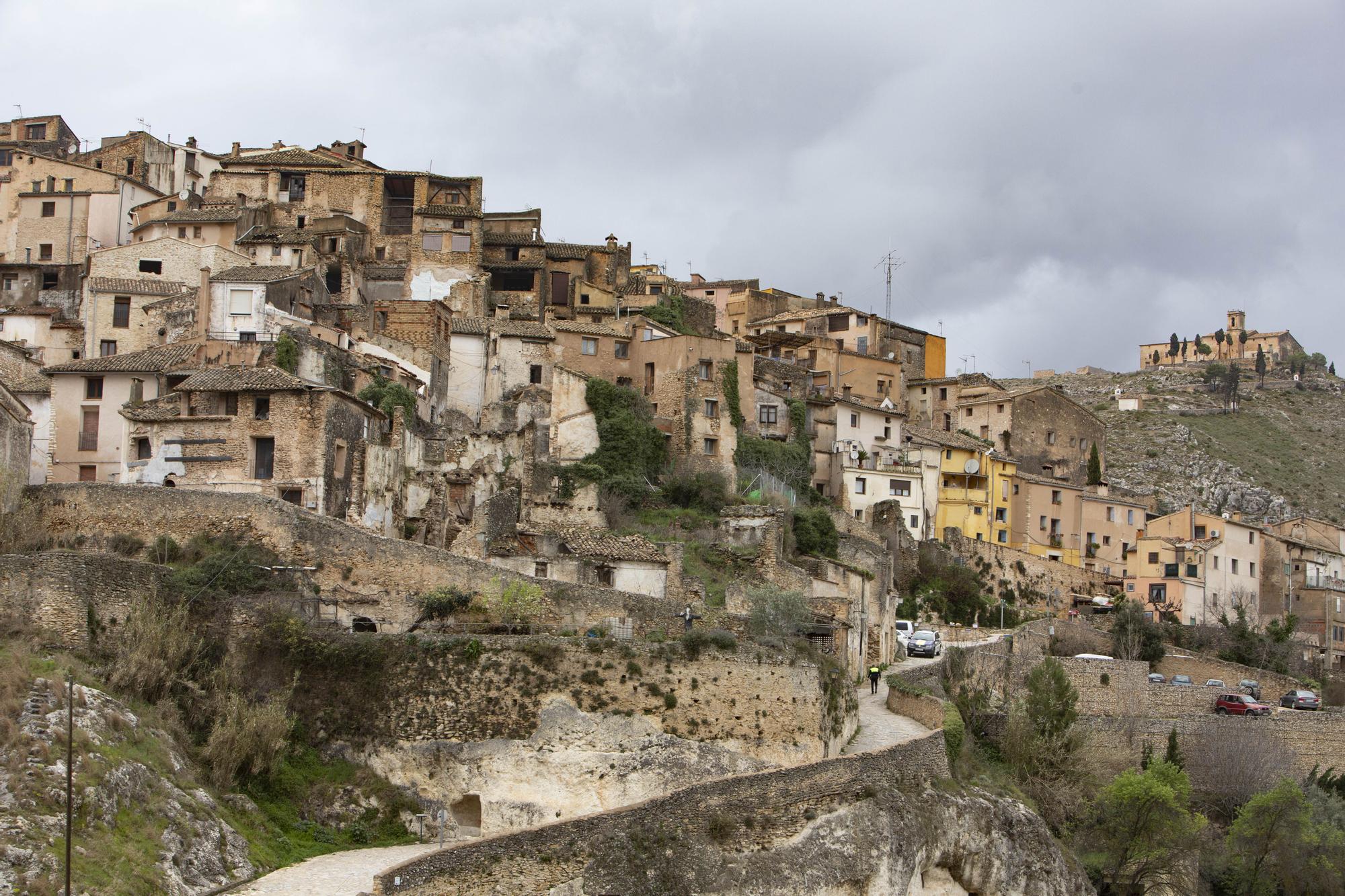 Se derrumba una casa del Barri Medieval de Bocairent