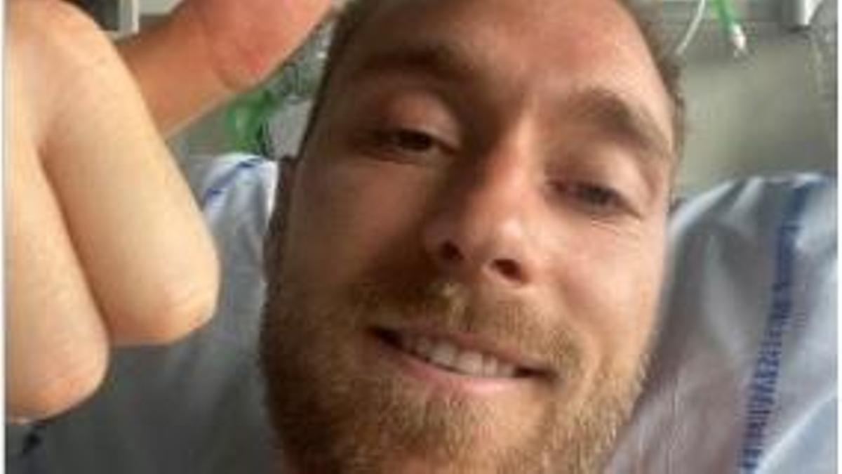 "Estoy bien dadas las circunstancias", dice Eriksen "agradecido" por el apoyo