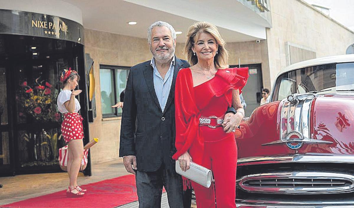 José Luis Santos y Cristina Yanes.