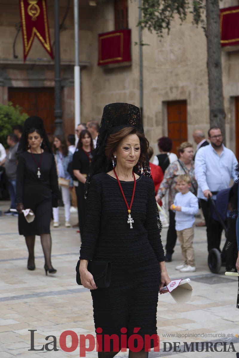 Fiestas de Caravaca: Procesión de regreso a la Basílica