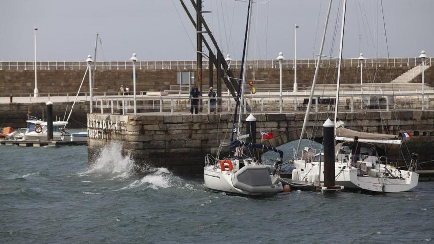 Viento en Gijón