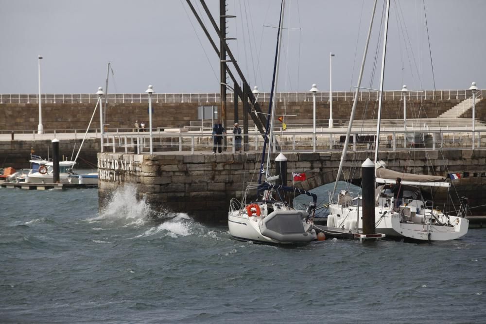 Viento en Gijón