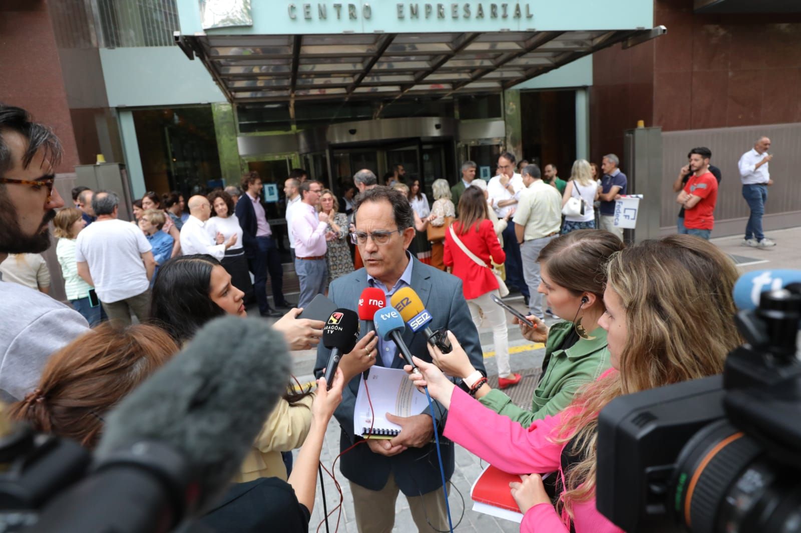 Protesta de los inspectores de trabajo en Zaragoza