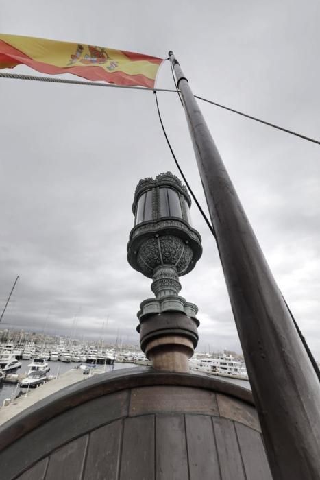 A bordo del 'Galeón Andalucía'