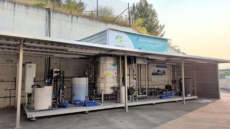 La industria de Alcoy podrá reutilizar el agua de la depuradora