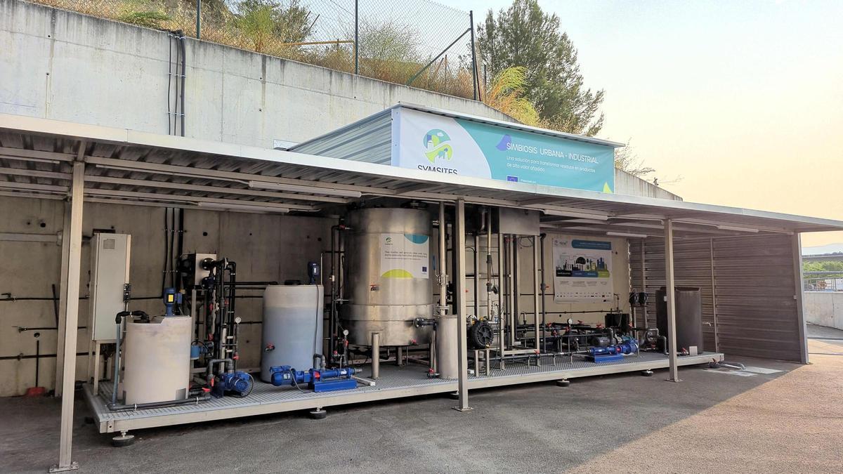 La planta piloto en la que se ha desarrollado la investigación.