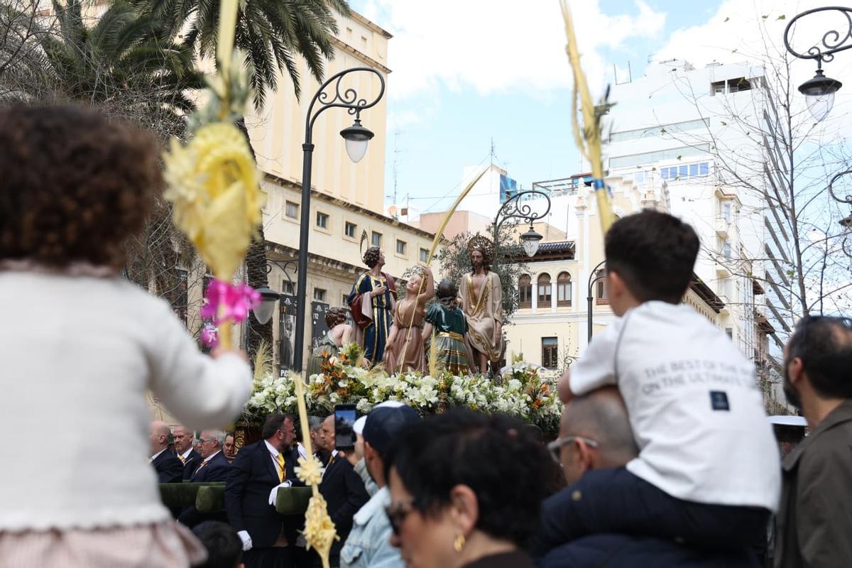 La procesión de "La Burrita" en Alicante, en imágenes