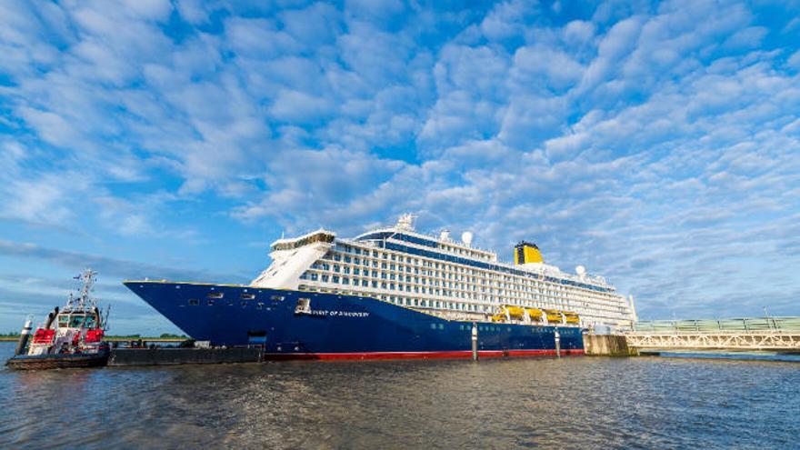 El Puerto capta turistas británicos con el crucero &#039;Spirit of Discovery&#039;