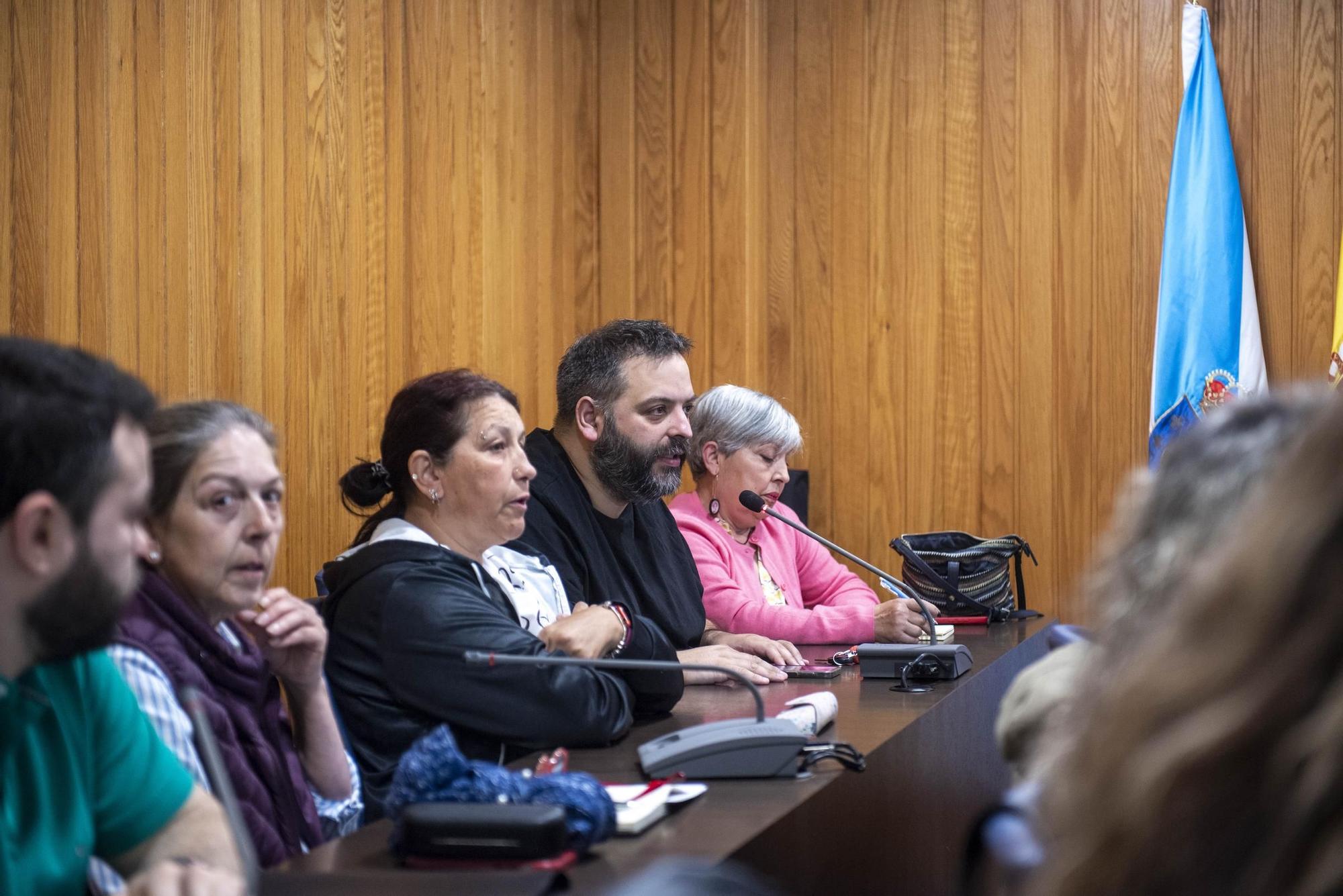 Último pleno de María Pan como alcaldesa de Cambre