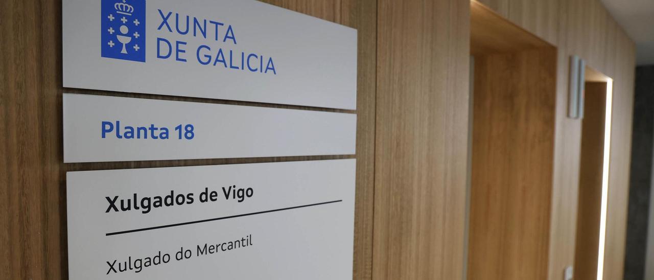 Vigo solo cuenta con un juzgado especializado en materia mercantil.