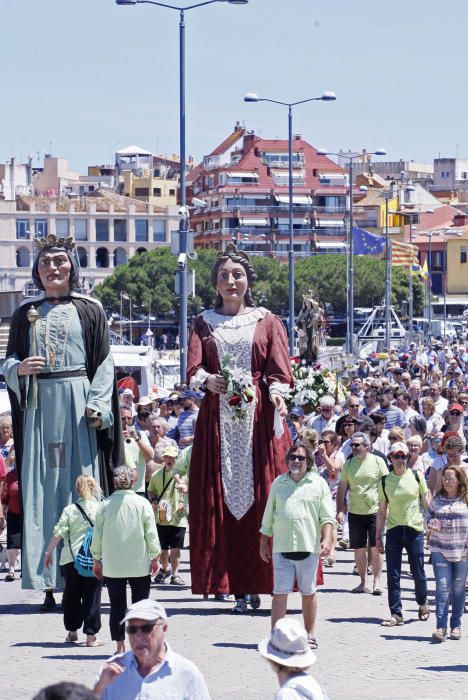 Processó marinera en honor a la Verge del Carme a Palamós